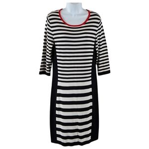 Katherine Barclay Montreal long sleeves luxury knit dress